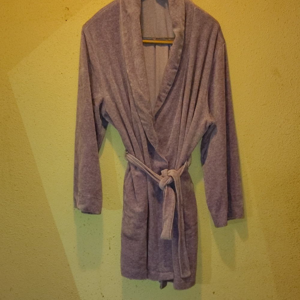 Women's Plush Purple Robe